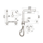 Omoikiri Nara 2 Plus-S латунь